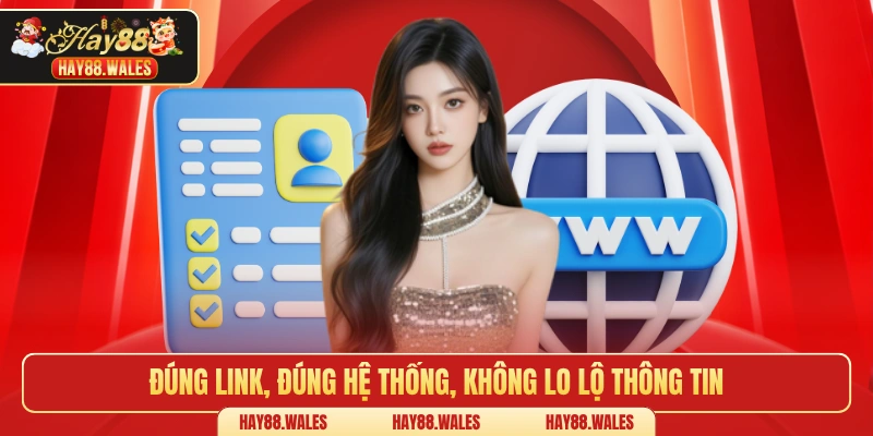 Đúng link, đúng hệ thống, không lo lộ thông tin